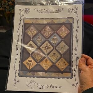 A Rainbow Garden Quilt Pattern